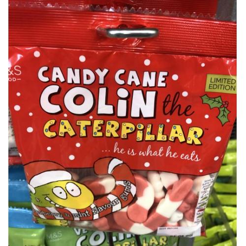 M&S Candy Cane Colin 18  x 150g