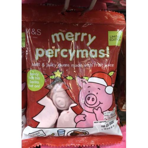 M&S Christmas Percy Pigs