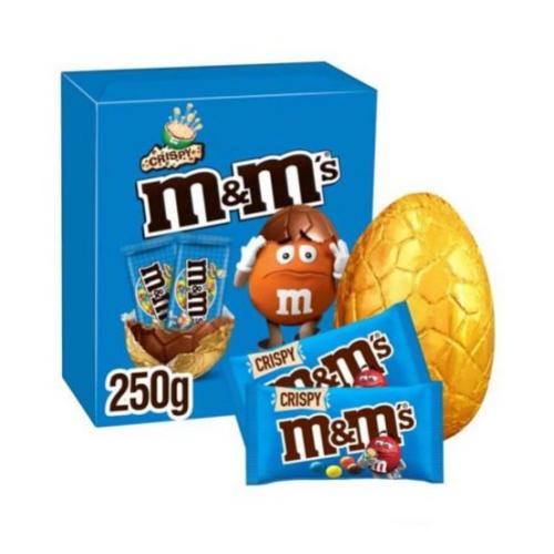 E Mars M&Ms Crispy Large Egg 4 x  165681