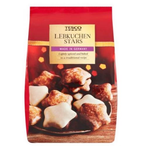 Tesco Lebkuchen Chocolate Stars