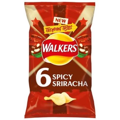 Crisps Walkers Spicy Sriracha