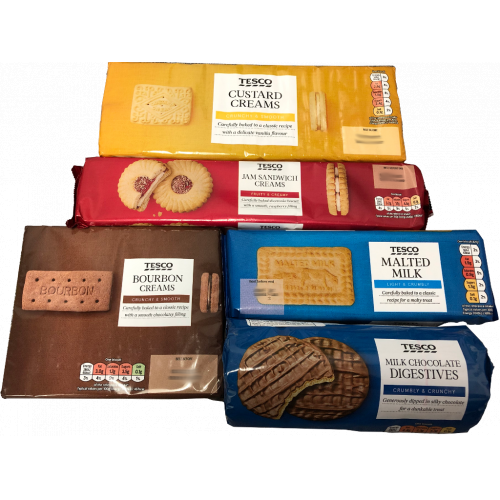 5 Cases of Biscuits for 25% off