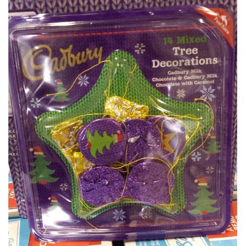 Dairy Milk Solid Tree Decorations Parcel- 75% Discount
