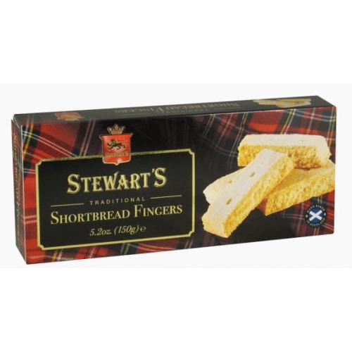 Stewarts Shortbread Cardboard Packs - Traditional Fingers