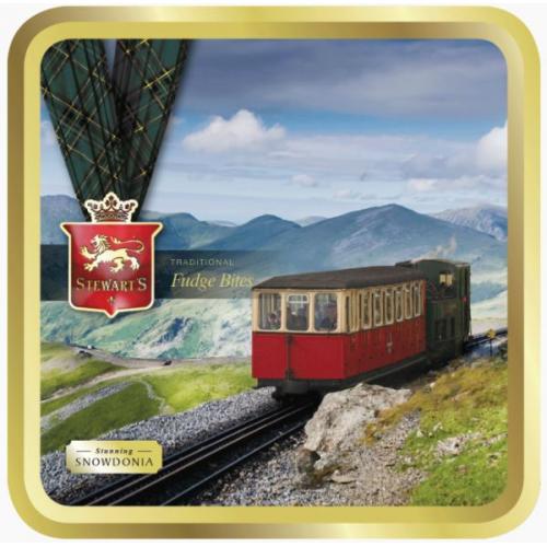 Stewarts Fudge Tartan Collection - Snowdonia Train