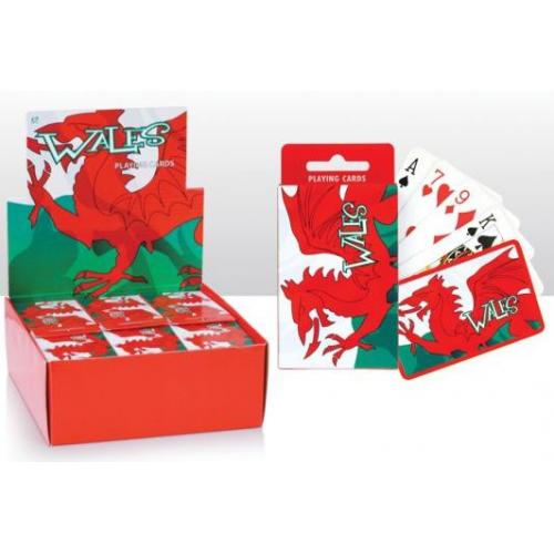 Playing Cards - Wales & Dragon 12pcs
