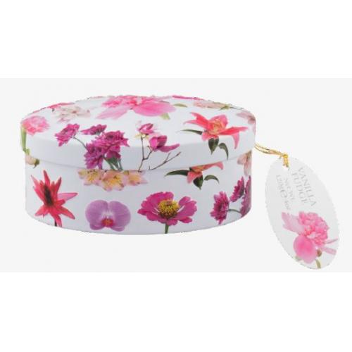Gardiners Red Flower Vanilla Fudge Tin