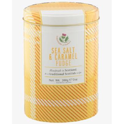 Gardiners - Scottish Range - Sea Salt & Caramel Fudge Tins 12 x  18OT5