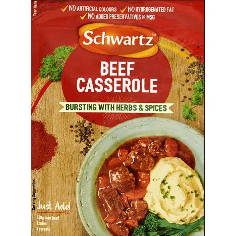 Schwartz Sachets - Beef Casserole 6 x 38g