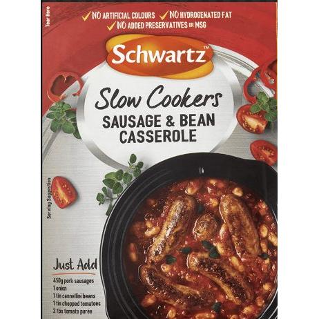 Schwartz Sachets - Sausage Bean Casserole