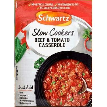 Schwartz Sachets - Beef & Tomato Casserole