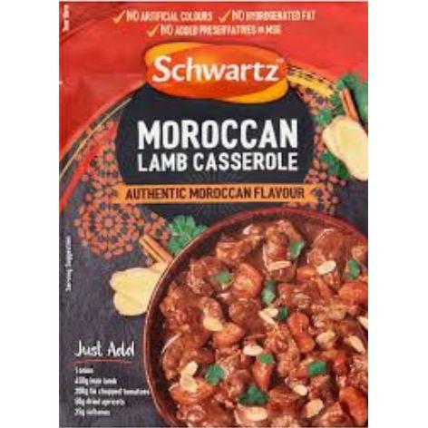 Schwartz Sachets - Moroccan Lamb Casserole
