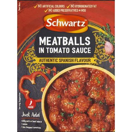 Schwartz Sachets - Meatballs in Tomato Sauce