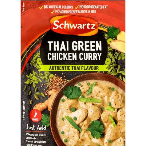Schwartz Sachets - Curry Green Thai Chicken