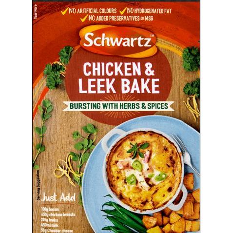 Schwartz Sachets - Chicken & Leek Bake