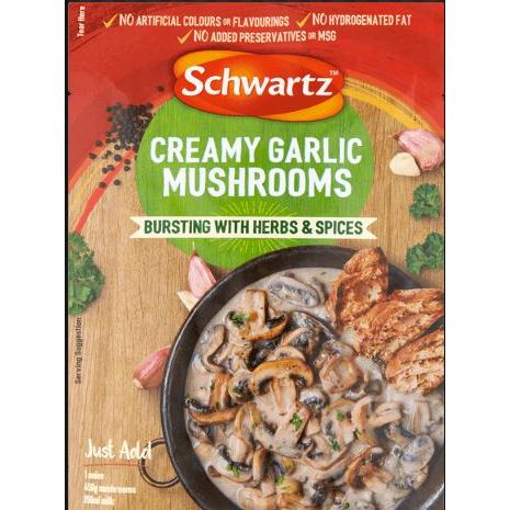 Schwartz Sachets - Creamy Garlic Mushroom