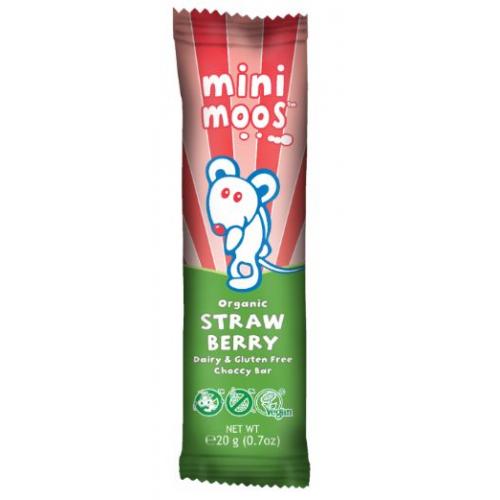FLP Moo Free - Mini Moo Strawberry Single Bar 15 x  100069