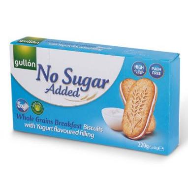 Gullon No Added Sugar Yoghurt Sandwich Biscuits
