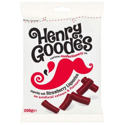 Barratt Candyland Henry Goodes Red Soft Liquorice