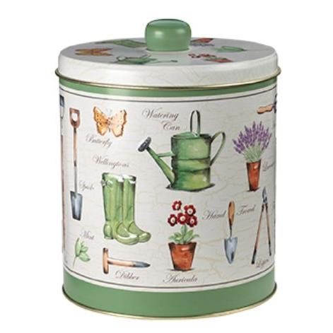 Grandma Wilds Embossed Garden Round Tin 6 x  1366