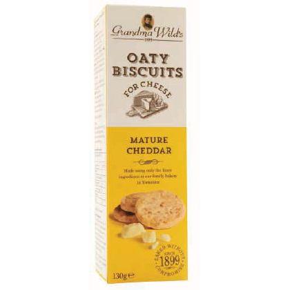 Grandma Wilds Oaty Biscuits for Cheese Mature Cheddar