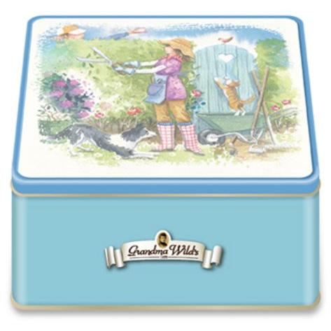 Grandma Wilds Embossed Garden Gate Tin 6 x  1416