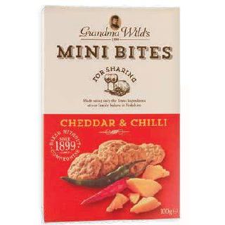 Grandma Wilds Mini Cheesy Bites with Chilli
