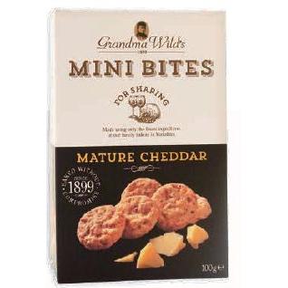 Grandma Wilds Mini Cheesy Bites with Mature Cheddar