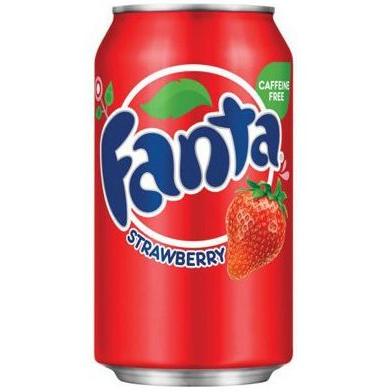Fanta Cans - Strawberry