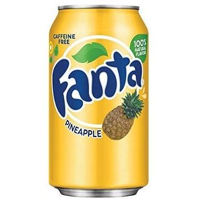 Fanta Cans - Pineapple