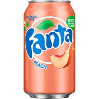 Fanta Cans - Peach