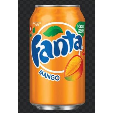 Fanta Cans - Mango