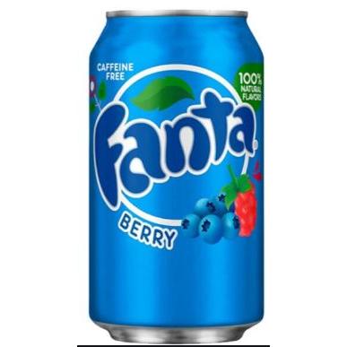 Fanta Cans - Berry