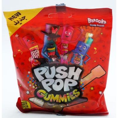 Bazooka Push Pop Gummies