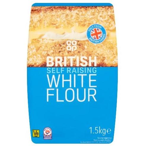 Coop British Self Raising White Flour