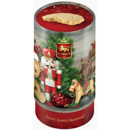 Stewarts Tube Range Shortbread - Antique Christmas