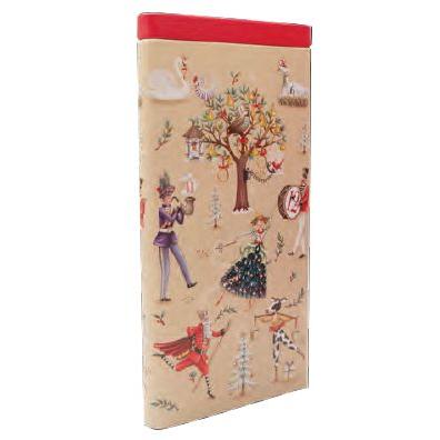 Grandma Wild's Embossed 12 Days of Christmas Triangular Tin