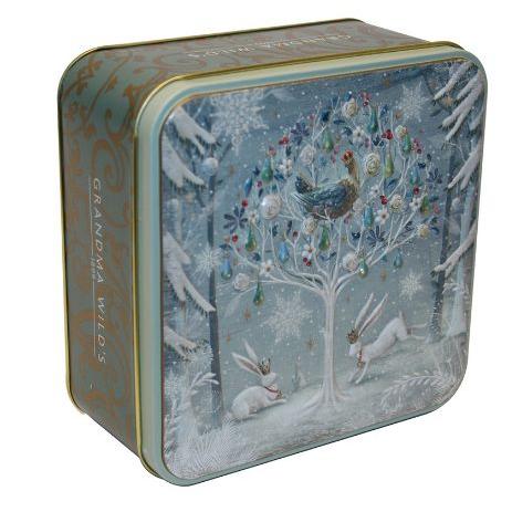 Grandma Wilds Embossed Partridge in a Pear Tree