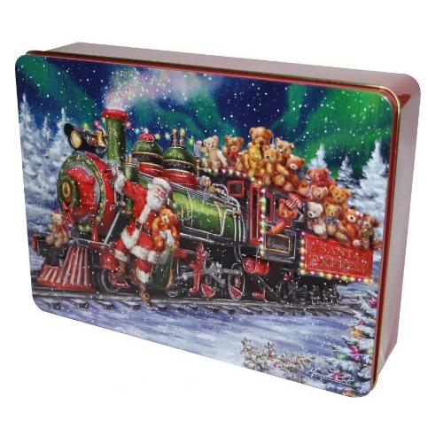 Grandma Wilds Santa Train with Teddies Tin 6 x 330g