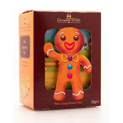 Grandma Wild's 3D Mini Gingerbread Man Box