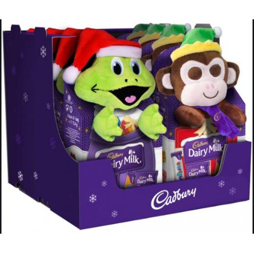 Cadbury Christmas Selection Box Plush Toys