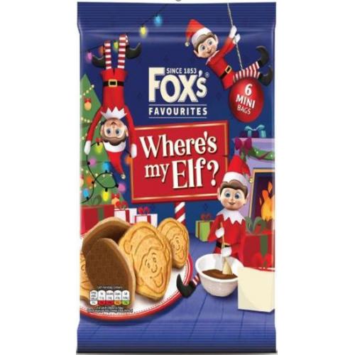 Fox's Where's My Elf Mini Bags