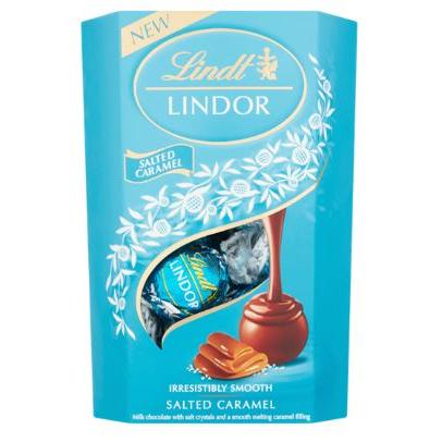 X Lindor Salted Caramel Cornet 8 x  167290