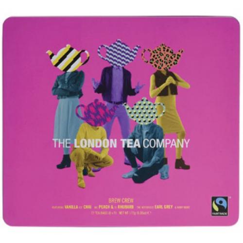 London Tea Co. Brew Crew Assorted 72ct Tea Gift Tin