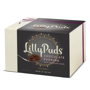 LillyPuds Chocolate Pudding with Chocolate Sauce
