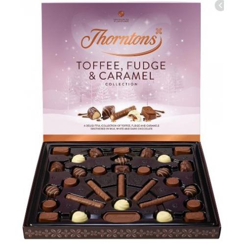 Thorntons Toffee, Fudge & Caramel WOW Box 6 x 336g