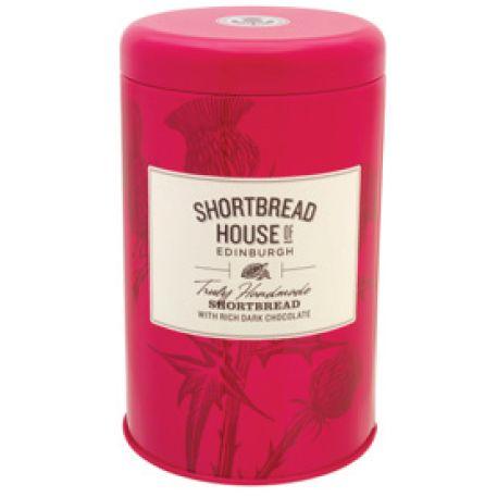 Shortbread House Short Tin - Shortbread with Rich Dark Chocolate
