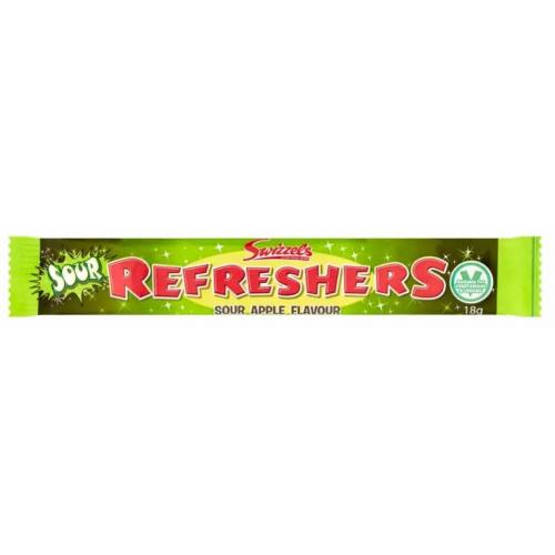 Swizzels Refreshers Sour Apple Chew Bars