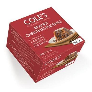 Cole's Brandy Christmas Pudding