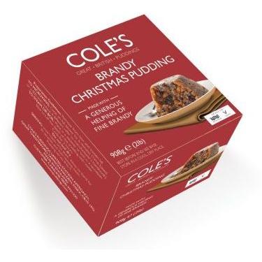 Cole's Brandy Christmas Pudding